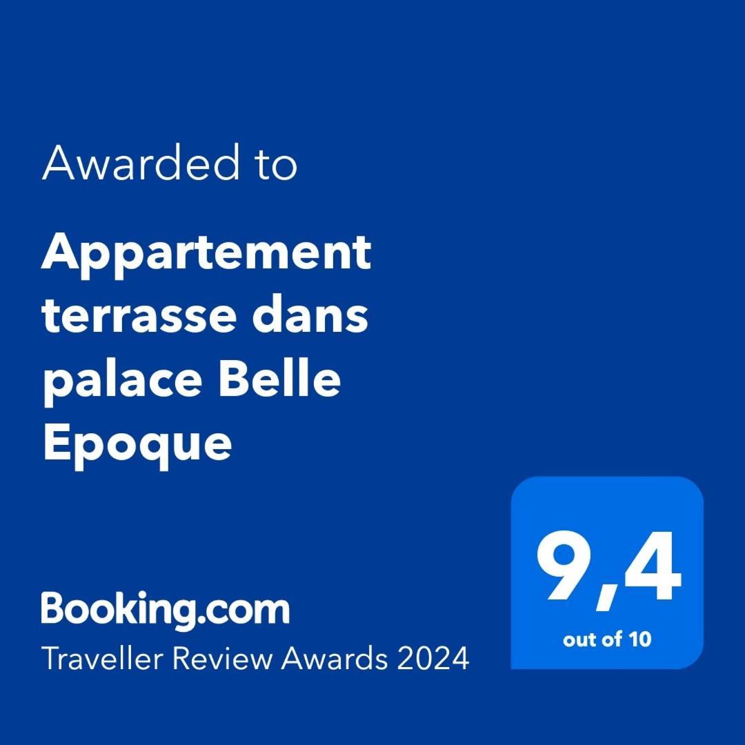 Appartement Terrasse Dans Palace Belle Epoque Menton Kültér fotó